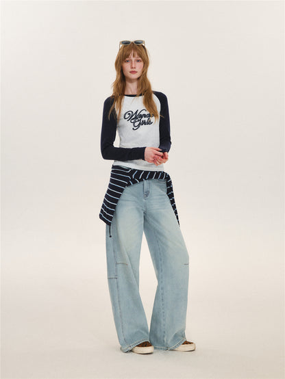 Asgony ASG26613 Wool Blend T-Shirt