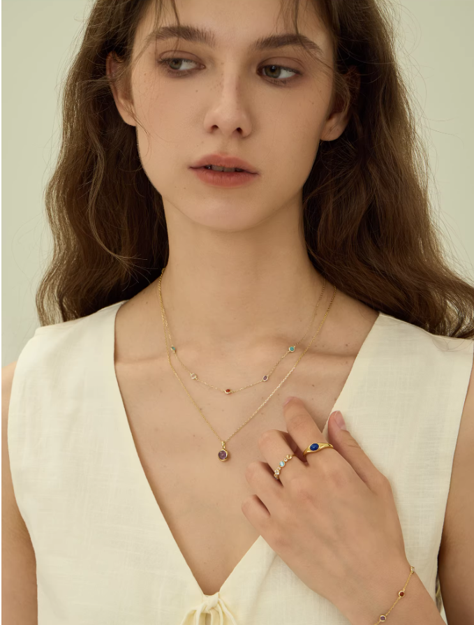 ARSIS Colorful Star Necklace