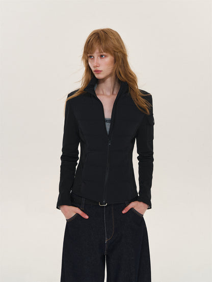 Asgony ASG26590 95% Down Slim Lightweight Puffer Jacket