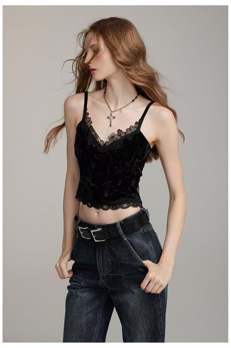 VIA PITTI V24DTP260 Velvet slim-fit vest