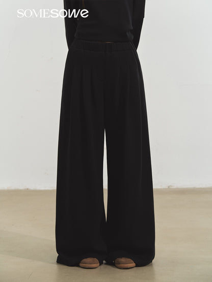 SOMESOWE S2508212&amp;S2508213 Off shoulder irregular top + pants set