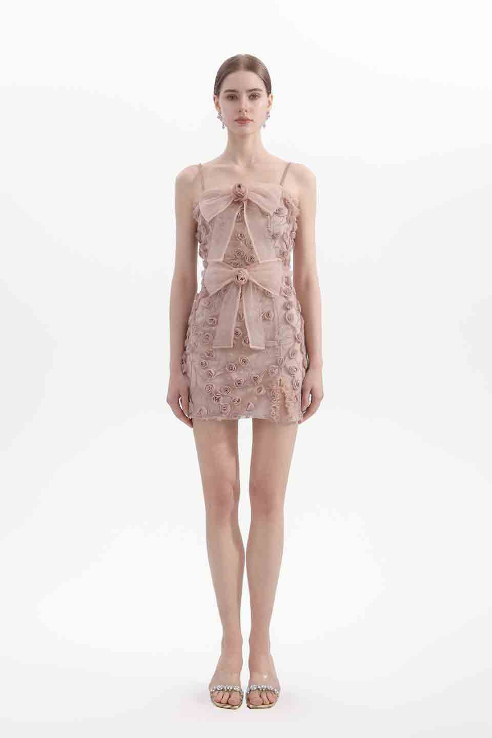 Wardrobes by chen Dried rose camisole dress