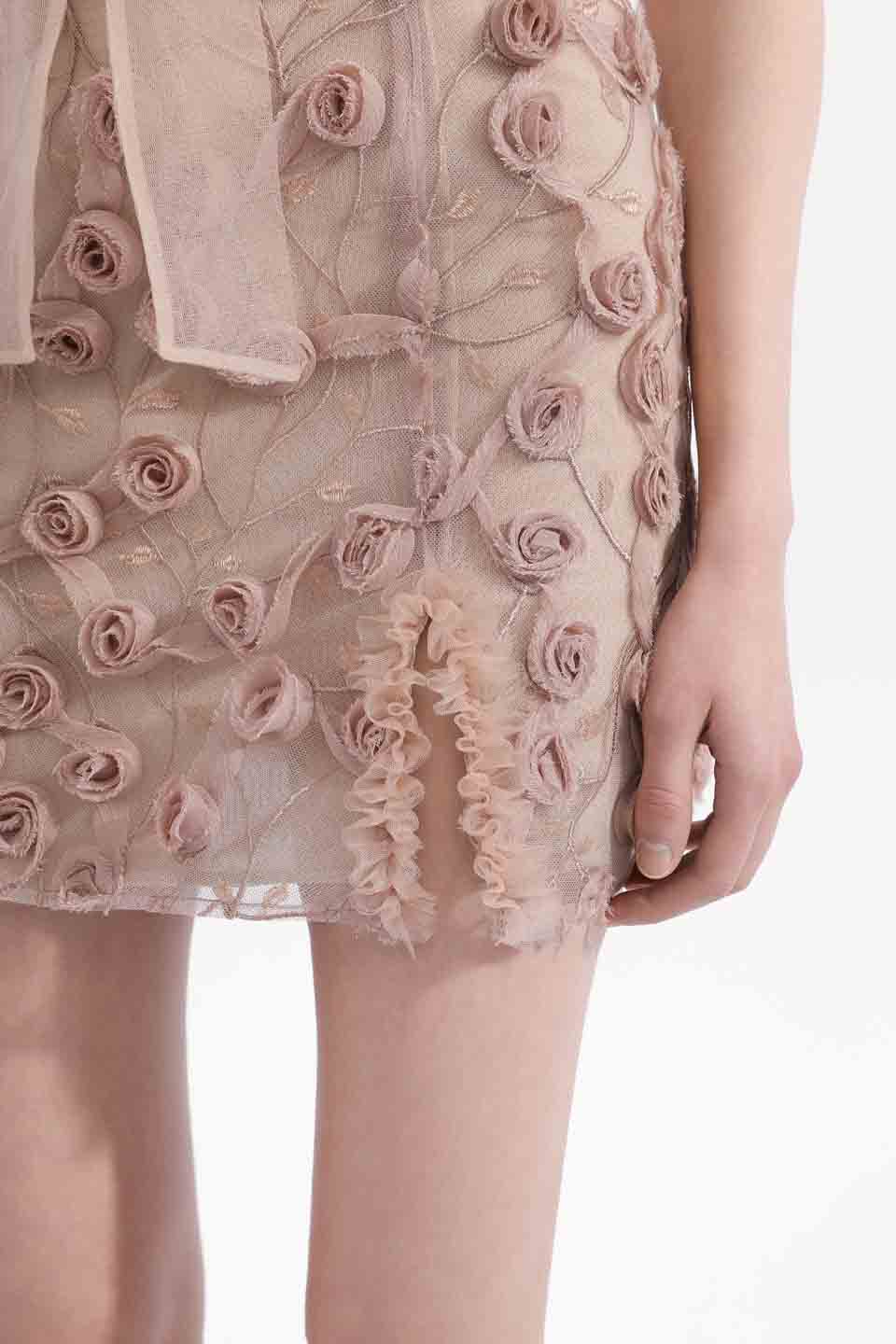 Wardrobes by chen Dried rose camisole dress