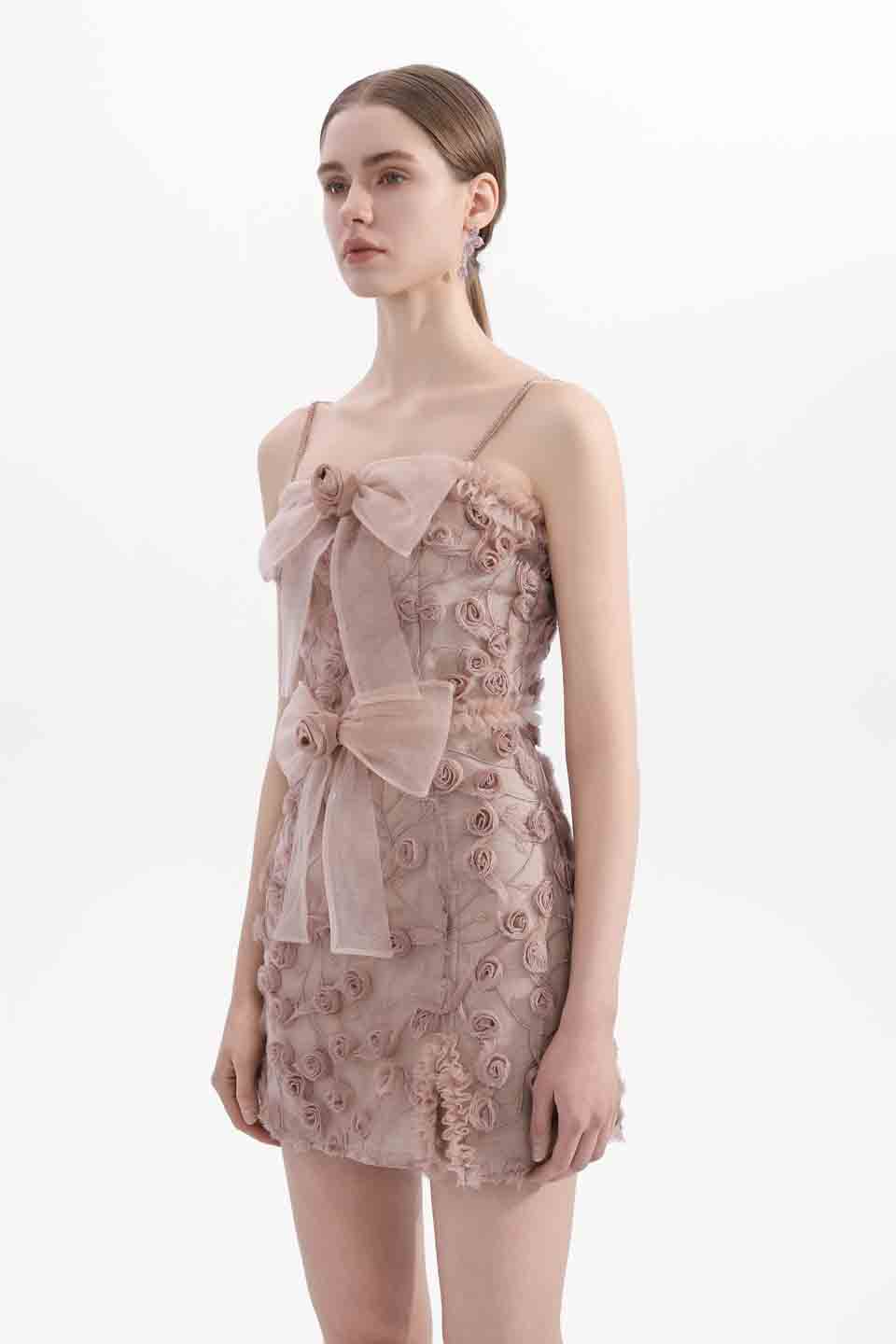 Wardrobes by chen Dried rose camisole dress