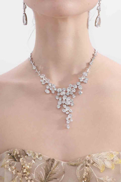 Wardrobes by chen Luxury heavy industry zircon necklace