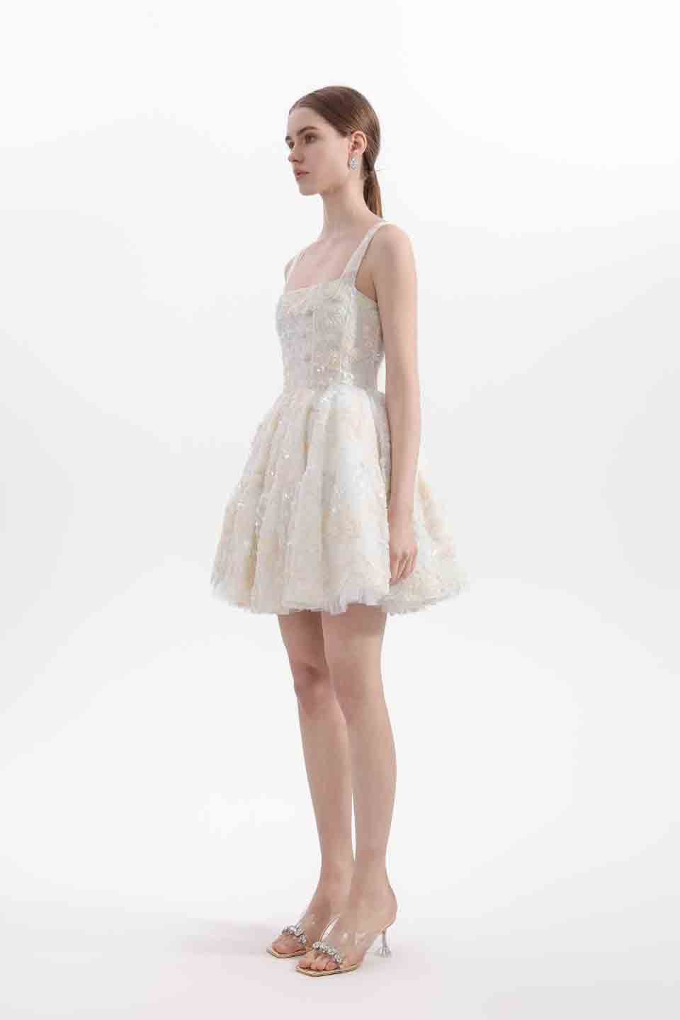 Wardrobes by chen Pearl embroidered crystal princess dress