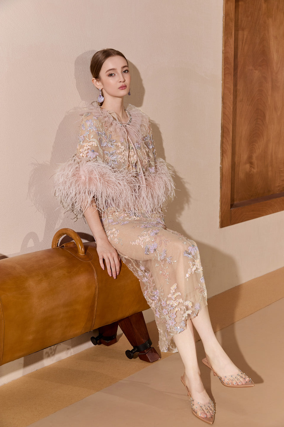 Wardrobes by chen Heavy industry bead embroidery diamond set