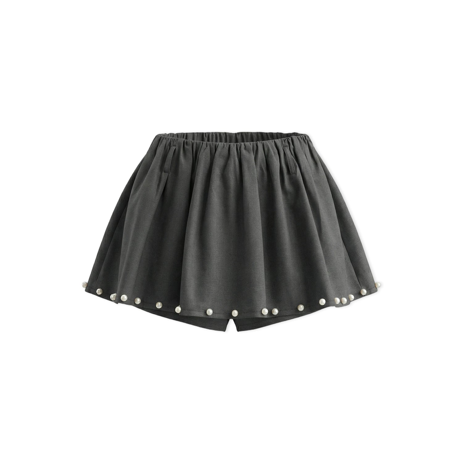 16DEWS 16D26045&amp;16D26046 Stripe contrasting fake two V-neck slim fit top + skirt set