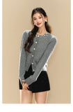 OShea 4C01M935 Grey Knit Cardigan