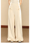 OShea 4D01K989 White Loose Pants