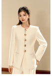 OShea 4D01Q879 Golden Button White Blazer