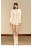 OShea 4D01Q879 Golden Button White Blazer