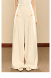 OShea 4D01K989 White Loose Pants