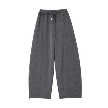 SOMESOWE S2509006 Double waisted curved sword guard pants