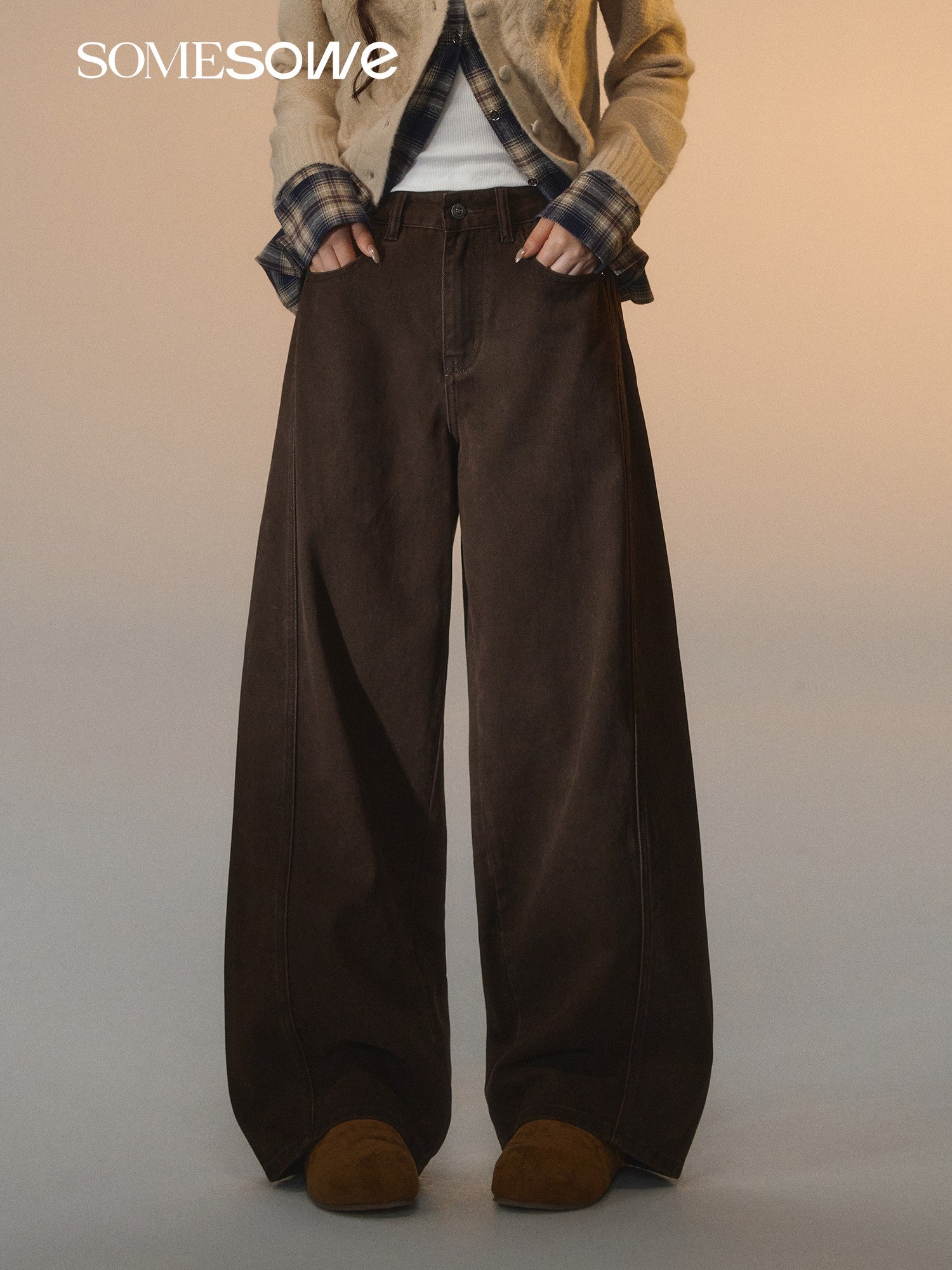 SOMESOWE S2508253 Crescent loose jeans