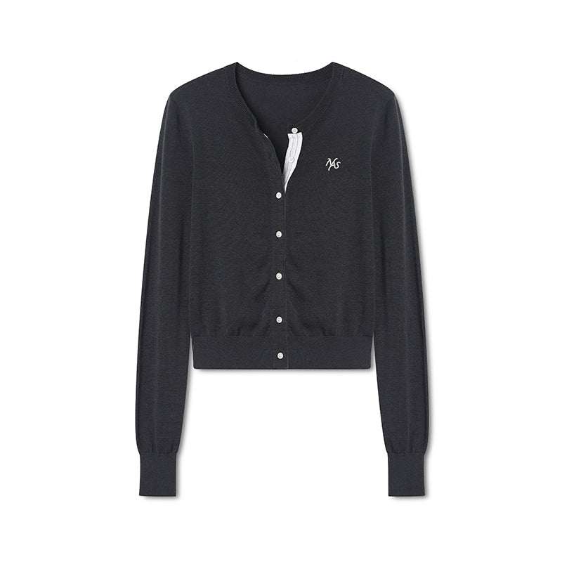 NAWS C050525 Maze Knitted Cardigan