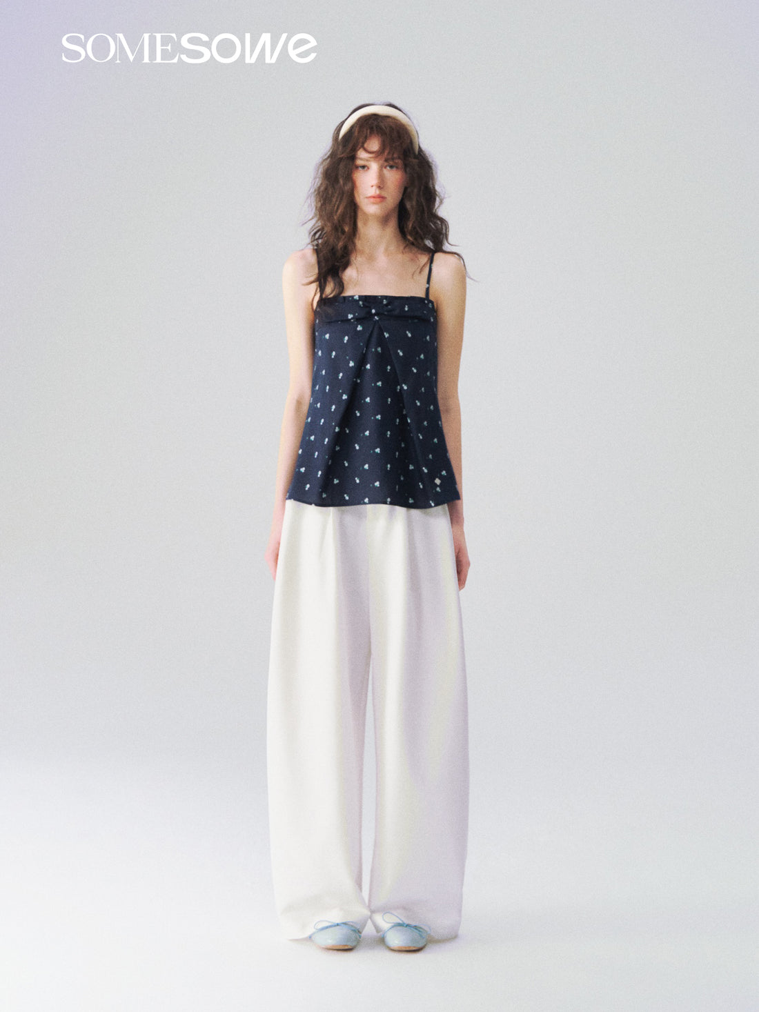 SOMESOWE S2609106 Leisure wildflower suspender top