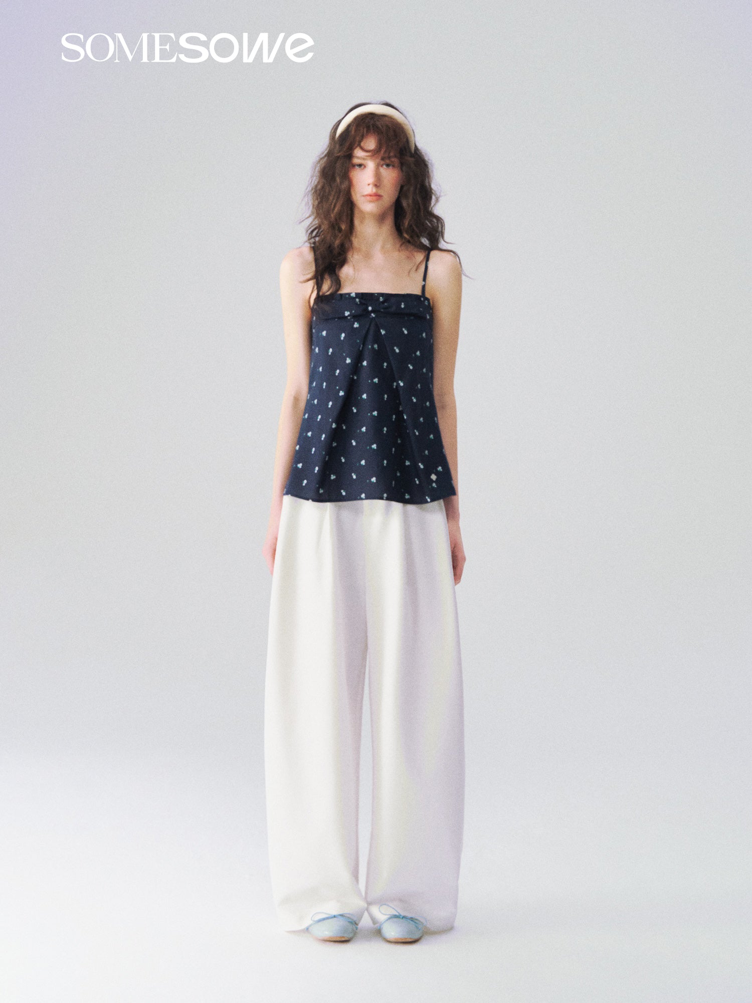 SOMESOWE S2609106 Leisure wildflower suspender top