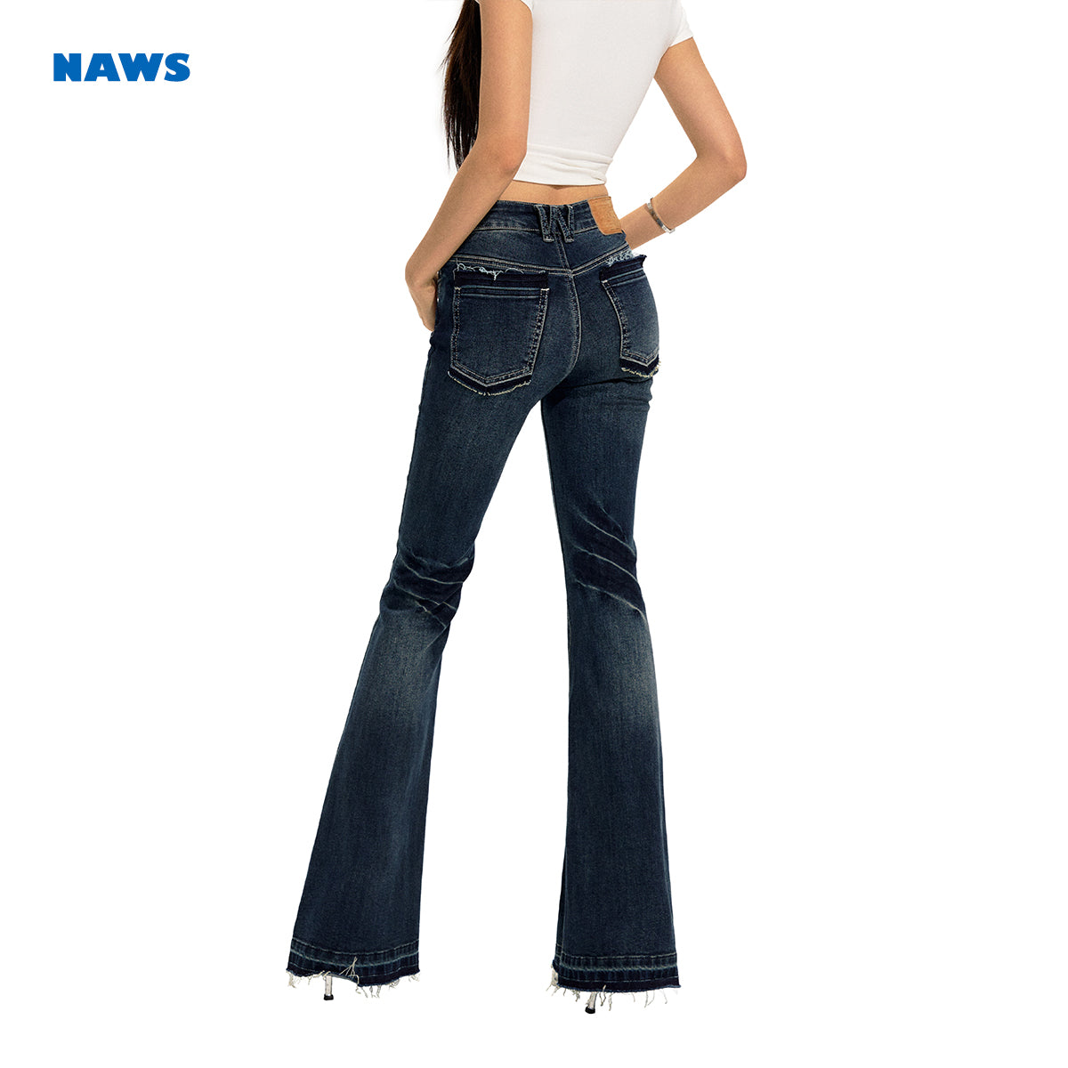 NAWS [Best Seller] +5cm N1 Jeans (4color)