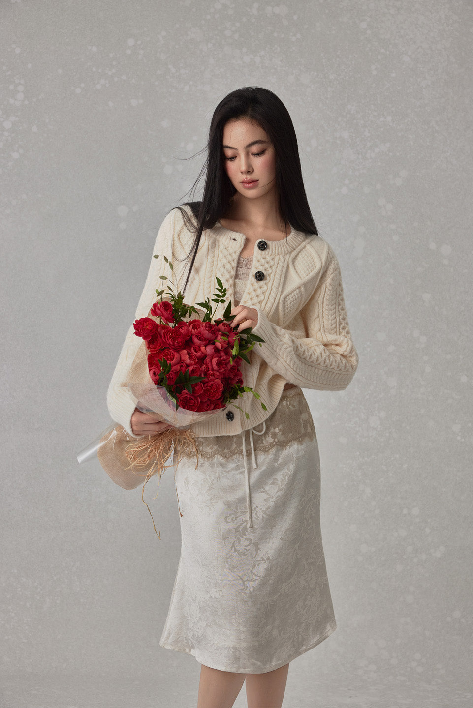 NONCESTNON N270 Twisted sweater