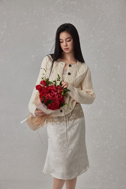 NONCESTNON N270 Twisted sweater