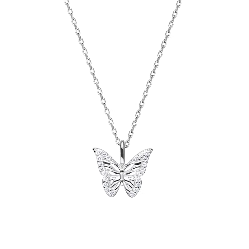 ARSIS Lucky symbol butterfly necklace