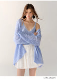 AsGony Soft Lace Knit Set(2color)