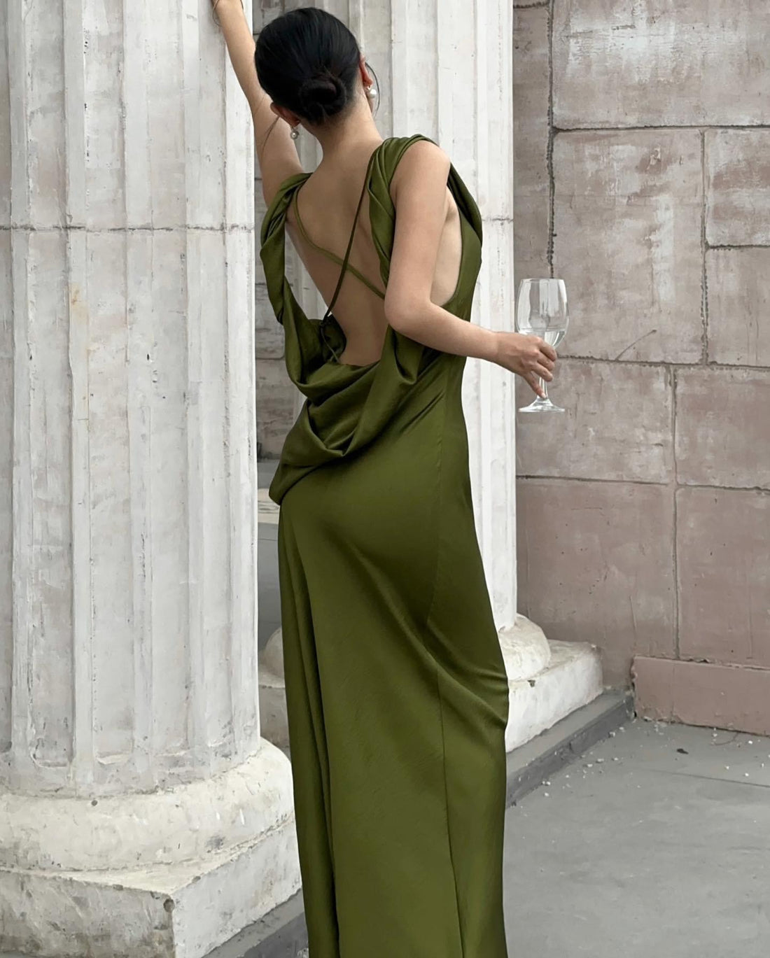 Kisserine "CAROLINE SILK DRESS"