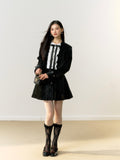 Lafreedom Lace Collar Black Velvet Set(SEPERATE)