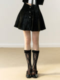 Lafreedom Lace Collar Black Velvet Set(SEPERATE)