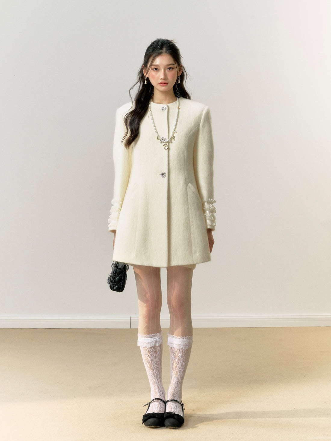 Lafreedom Wool Midi Coat (2color)