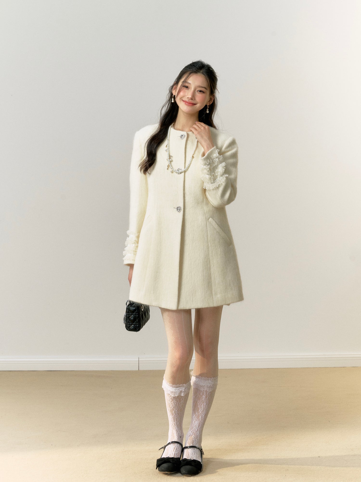 Lafreedom Wool Midi Coat (2color)