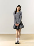 Lafreedom Sequin Grey Set(Jacket or Skirt)