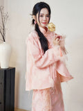 11 niseey Pink Chinese-style Suit