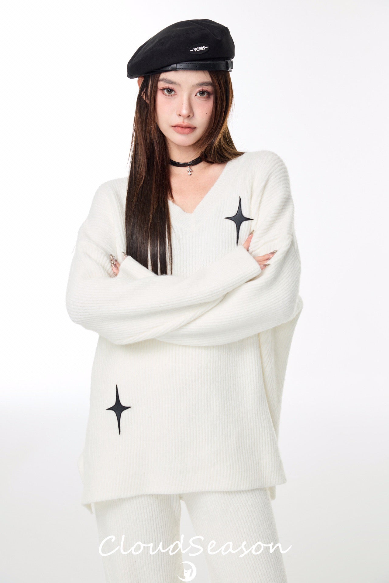 Cloud Season Casual Knitted Sweater Set