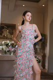 Wardrobes by chen Lace Split Dress