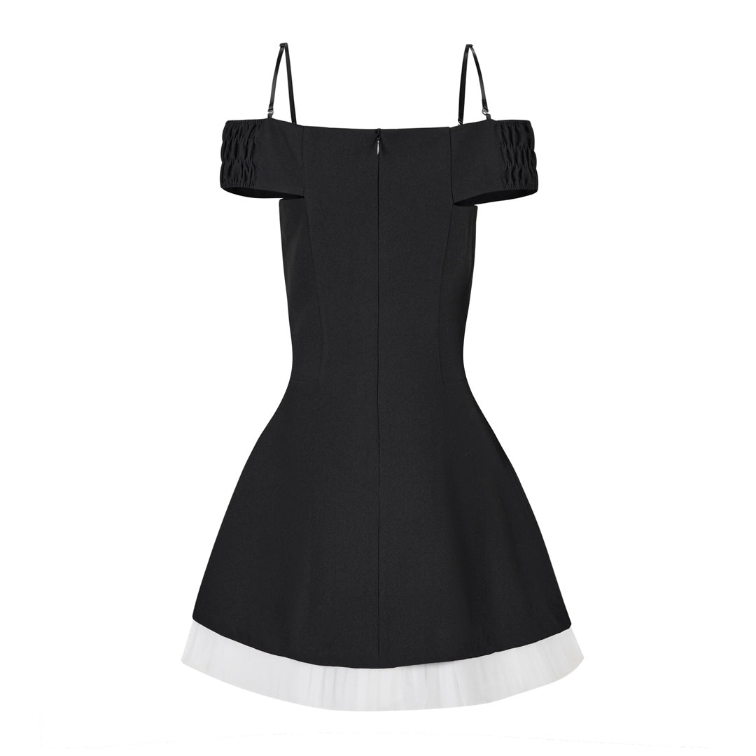 BEKITTY Diamond Slip Mini Dress