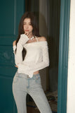 West.Y High-waisted flared jeans