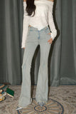 West.Y High-waisted flared jeans