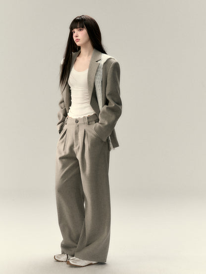 VIA PITTI V25AP017 Thick woolen trousers and trousers