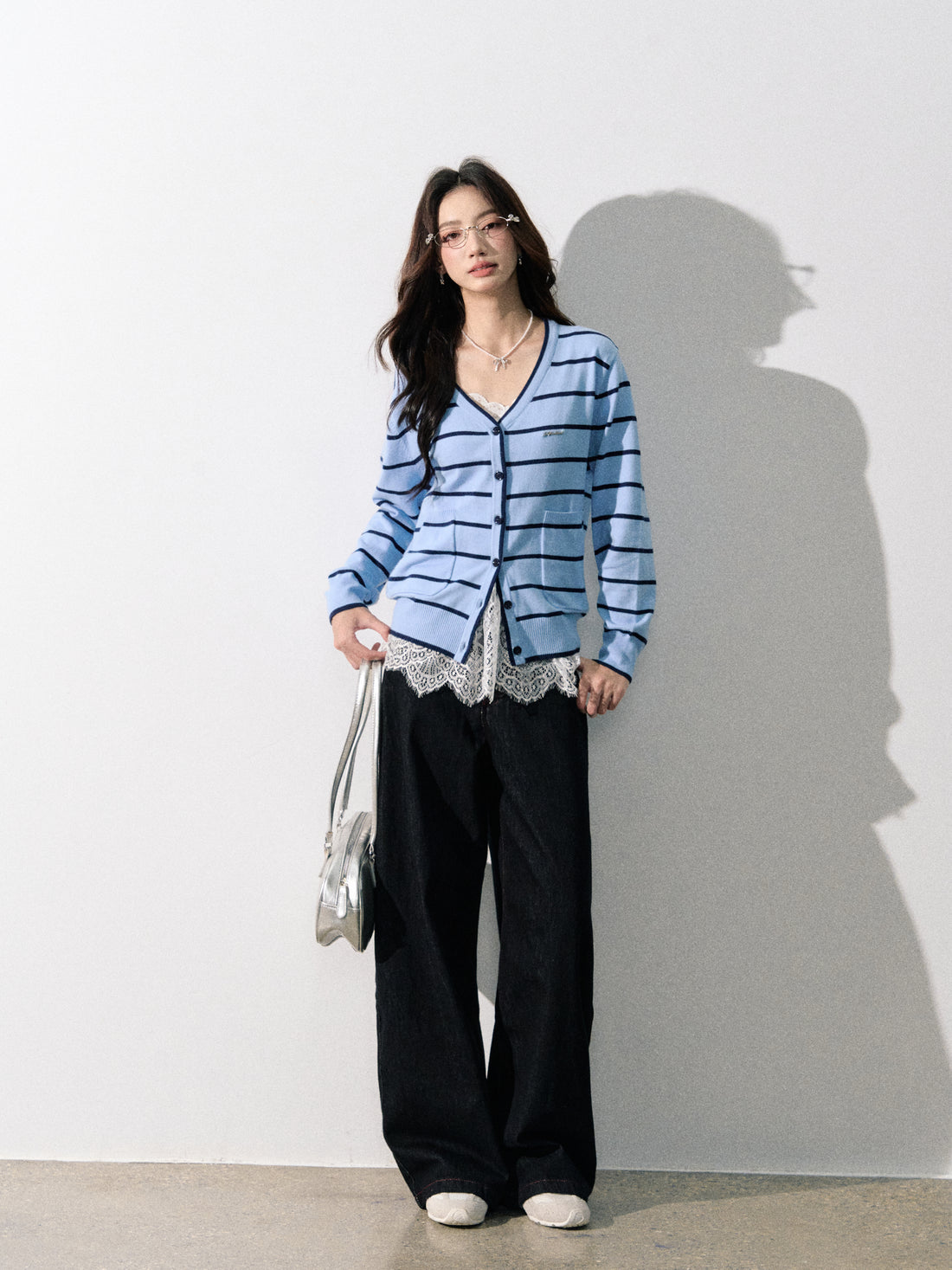 Lafreedom LAF350806+LAF350807 Striped knitted set