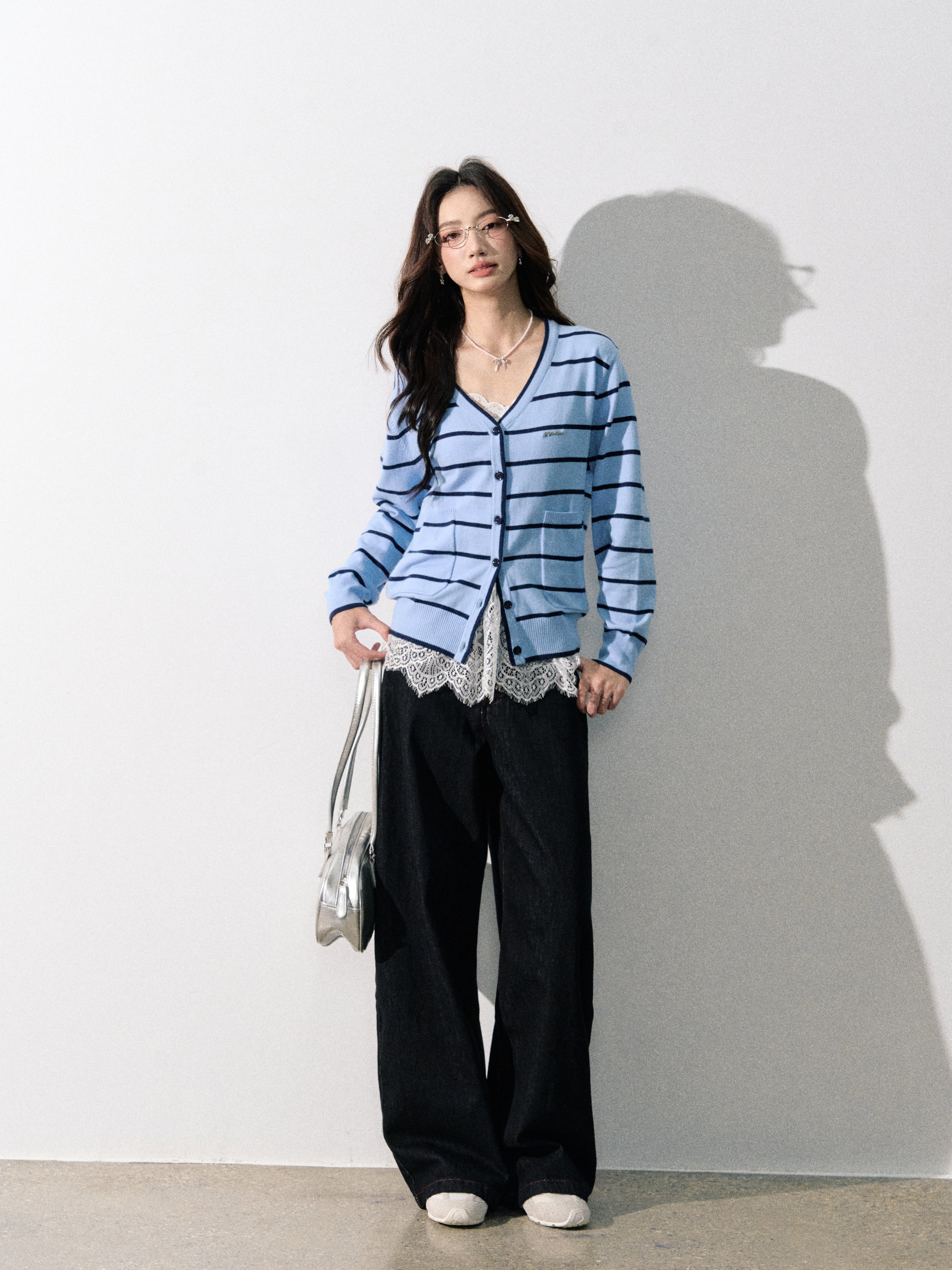 Lafreedom LAF350806+LAF350807 Striped knitted set