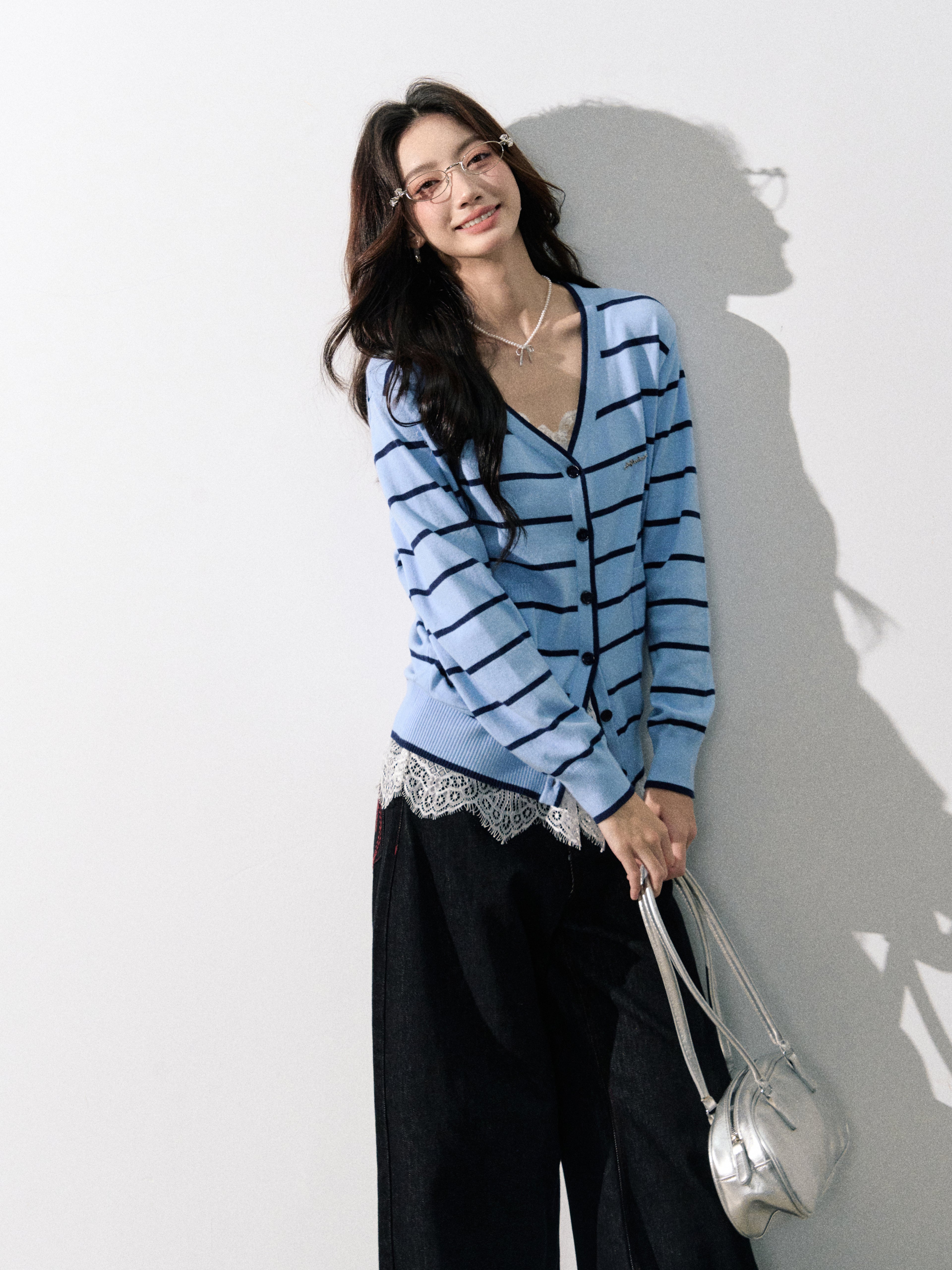 Lafreedom LAF350806+LAF350807 Striped knitted set