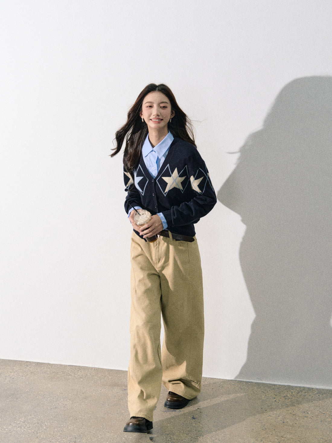 Lafreedom LAF350804 Vintage knitted cardigan