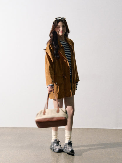 Lafreedom LAF350815 Retro trench coat jacket