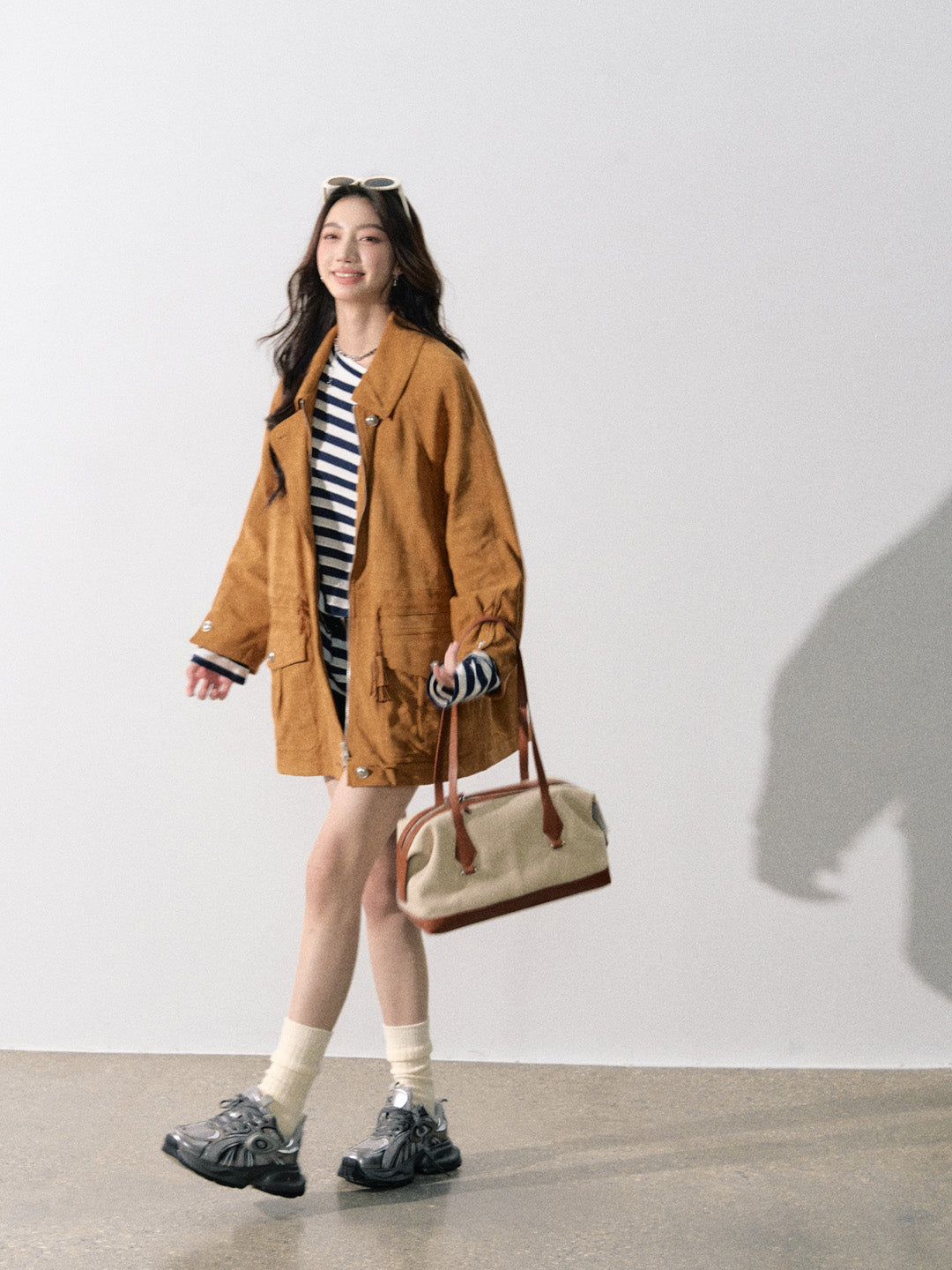 Lafreedom LAF350815 Retro trench coat jacket