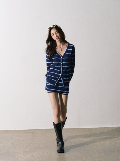 Lafreedom LAF350806+LAF350807 Striped knitted set