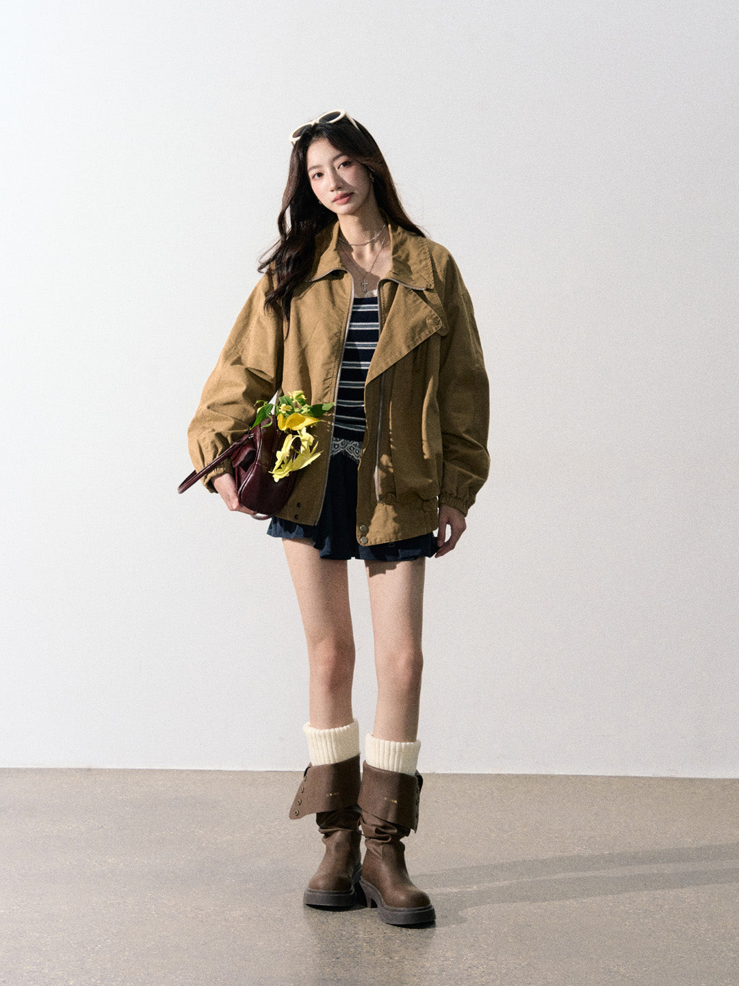 Lafreedom LAF350910 Retro solid color jacket