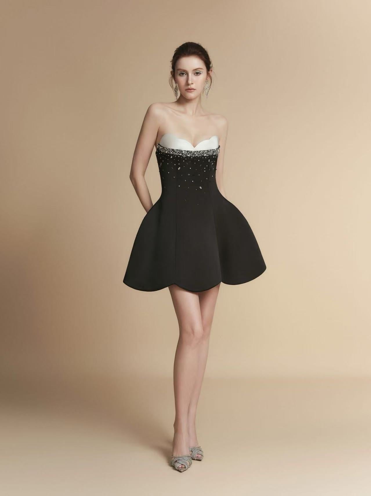 LAMORIS Taffeta Sophia Dress