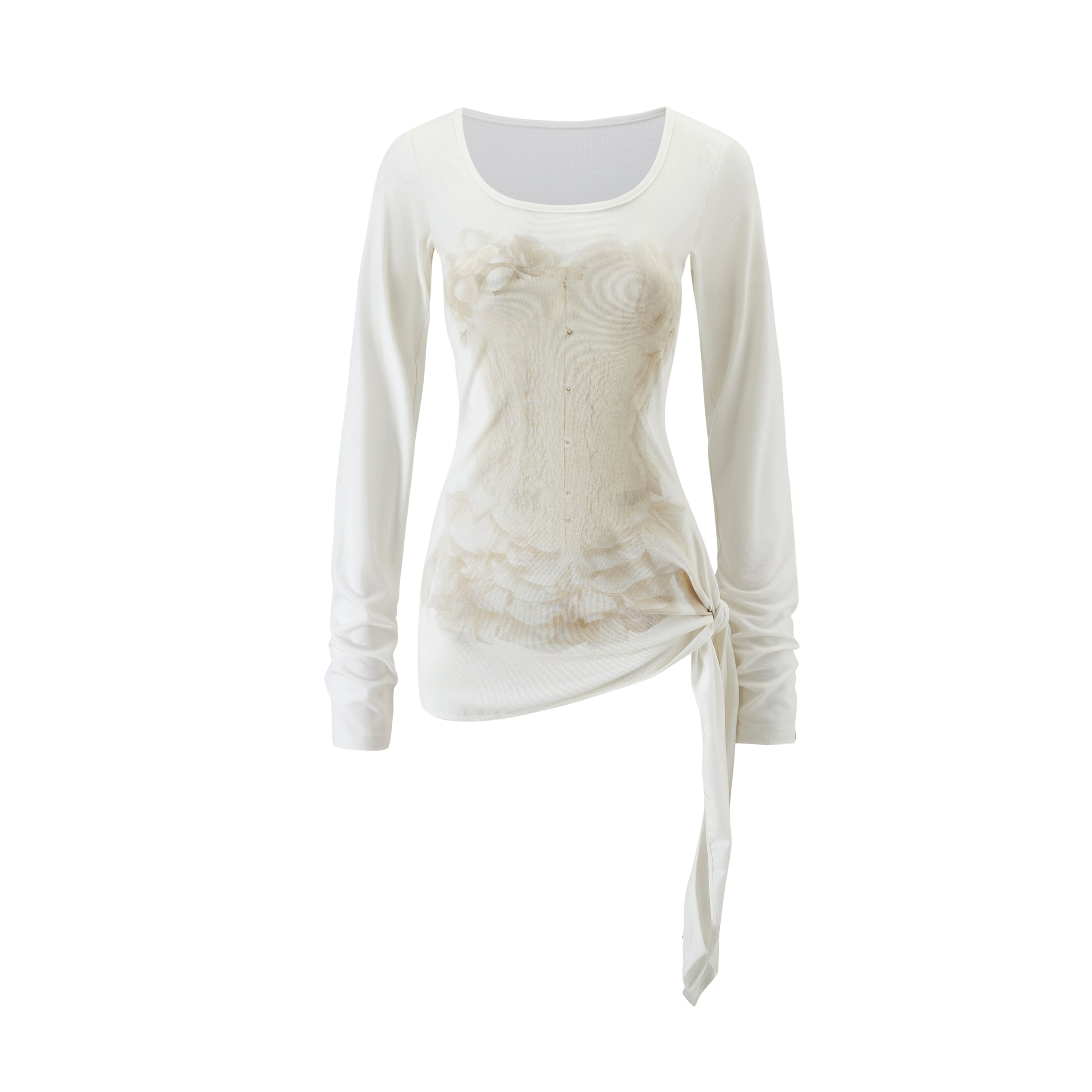 NOMEANSNO N129 Strap corset top (2color)